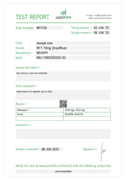 MELANOTAN-1 10mg