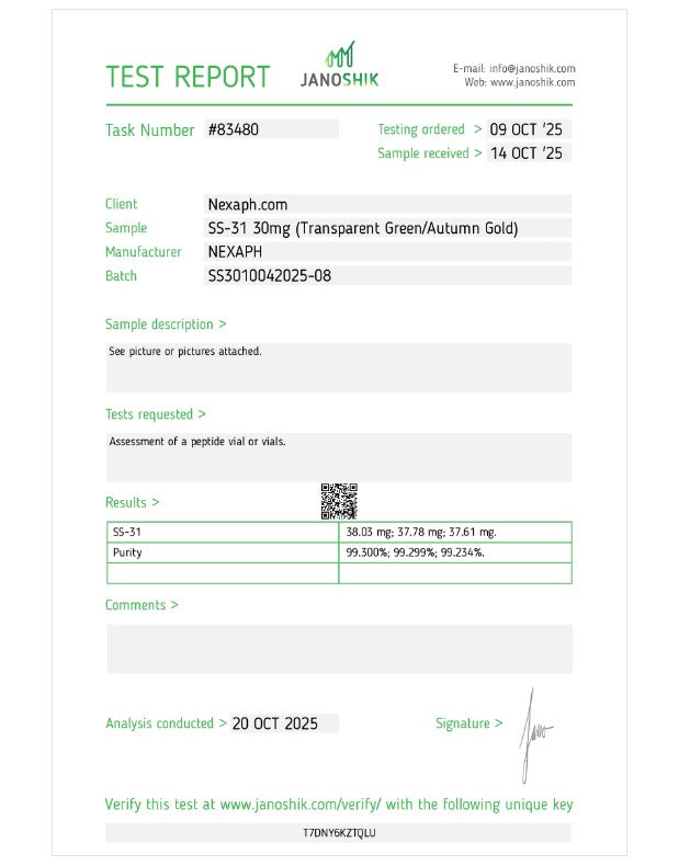 SS31 30mg