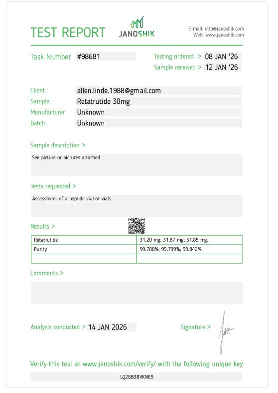 *BEST SELLER GLP-3 Reta 30mg