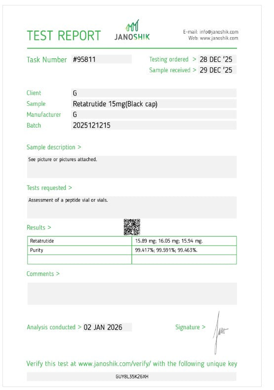 *BEST SELLER GLP-3 Reta 15mg