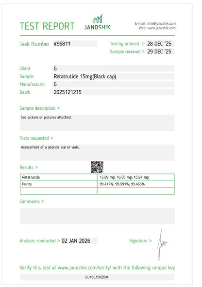 *BEST SELLER GLP-3 Reta 15mg